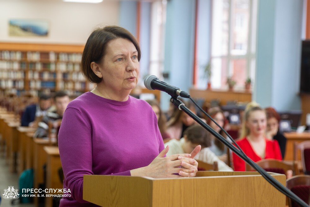 Ирина Цвиринько, фото: Полина Пургина, пресс-служба Крымского федерального университета 