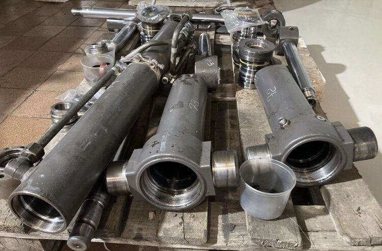 Части гидроцилиндров