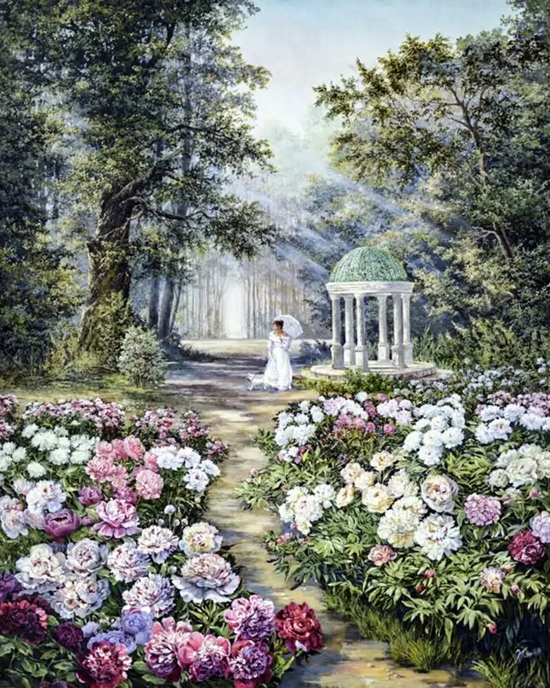 Эдуард Панов "Дама в парке". Источник: https://zhiznteatr.mirtesen.ru/blog/43681405675