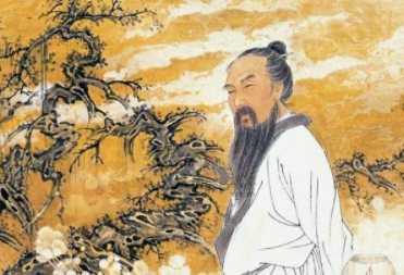 На изображении средневековый китайский поэт Оуян Сю