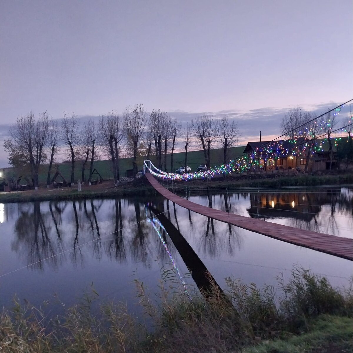 Мост Любви в вечернее время