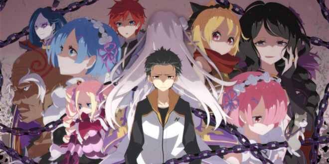 «Re:Zero» или «С нуля: пособие по выживанию в альтернативном мире». Картинка из общего доступа.