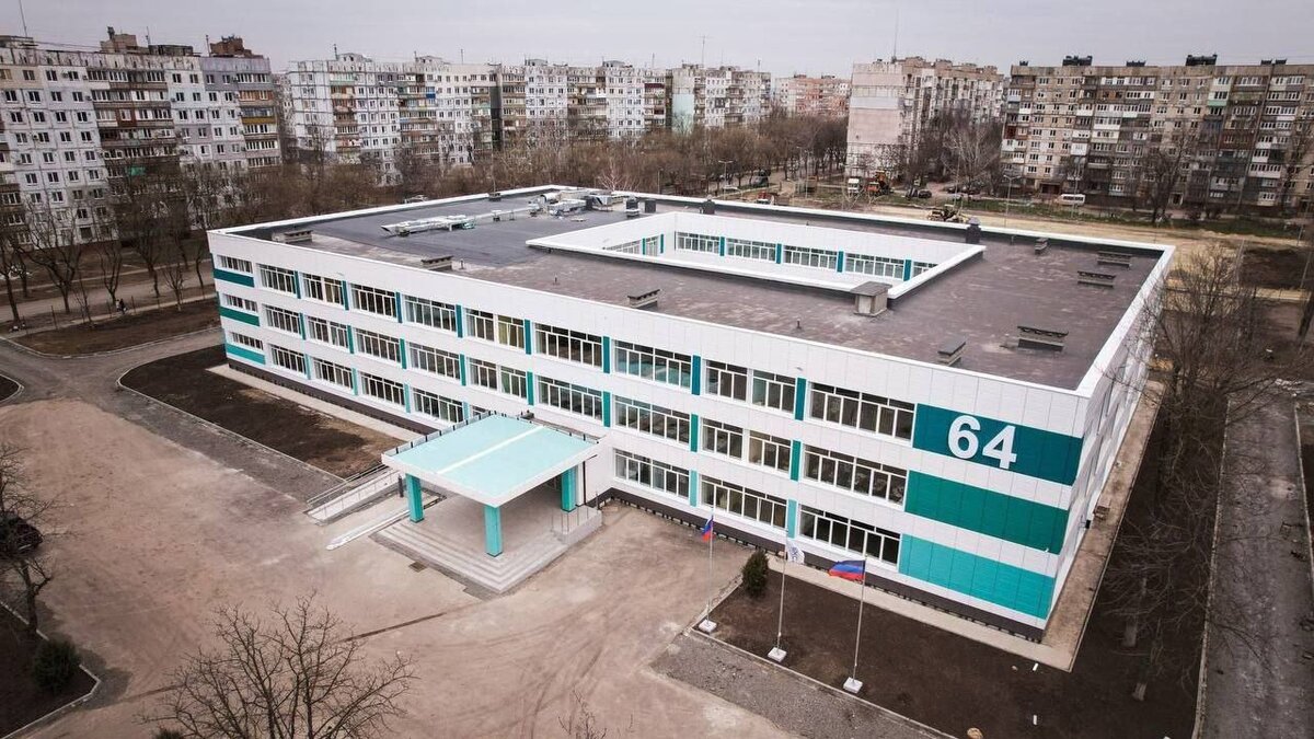 Восстановленная школа №64. Внутри ещё лучше чем снаружи.