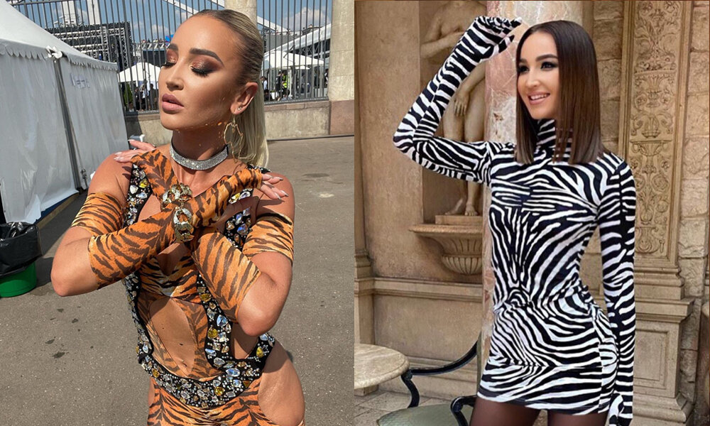 Любовь Бузовой к животным принтам ее часто подводит