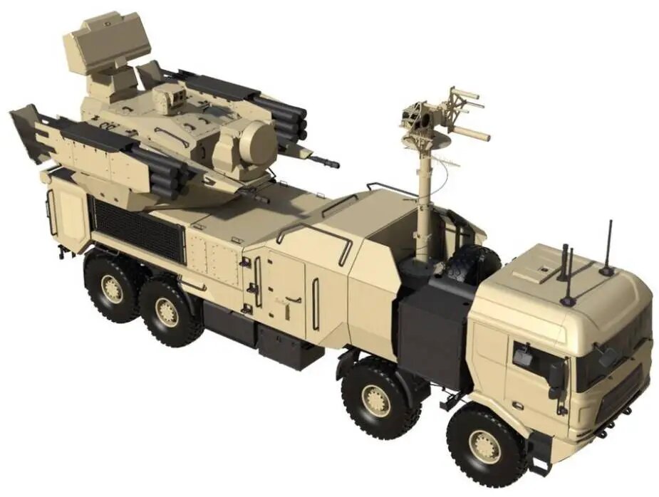 Практически точная копия российского Панциря