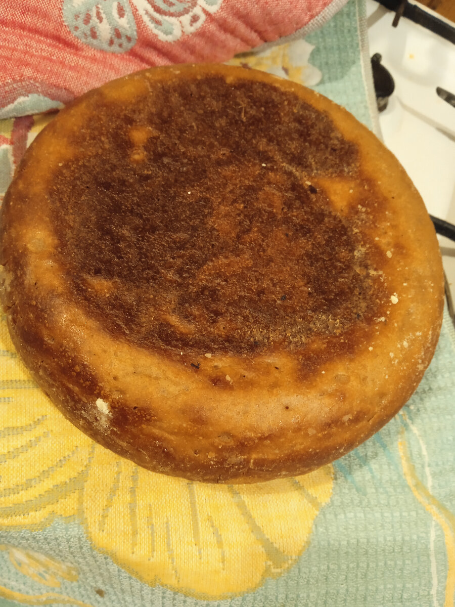 Только достала, сейчас укутаю полотенцем.