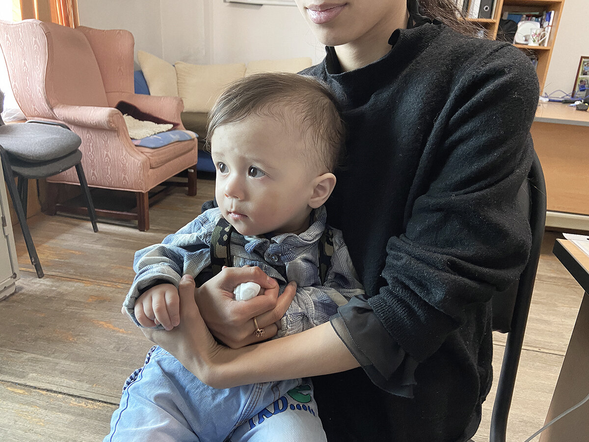 Марина с младшим сыном Андреем Фото: Софья Коренева для ТД