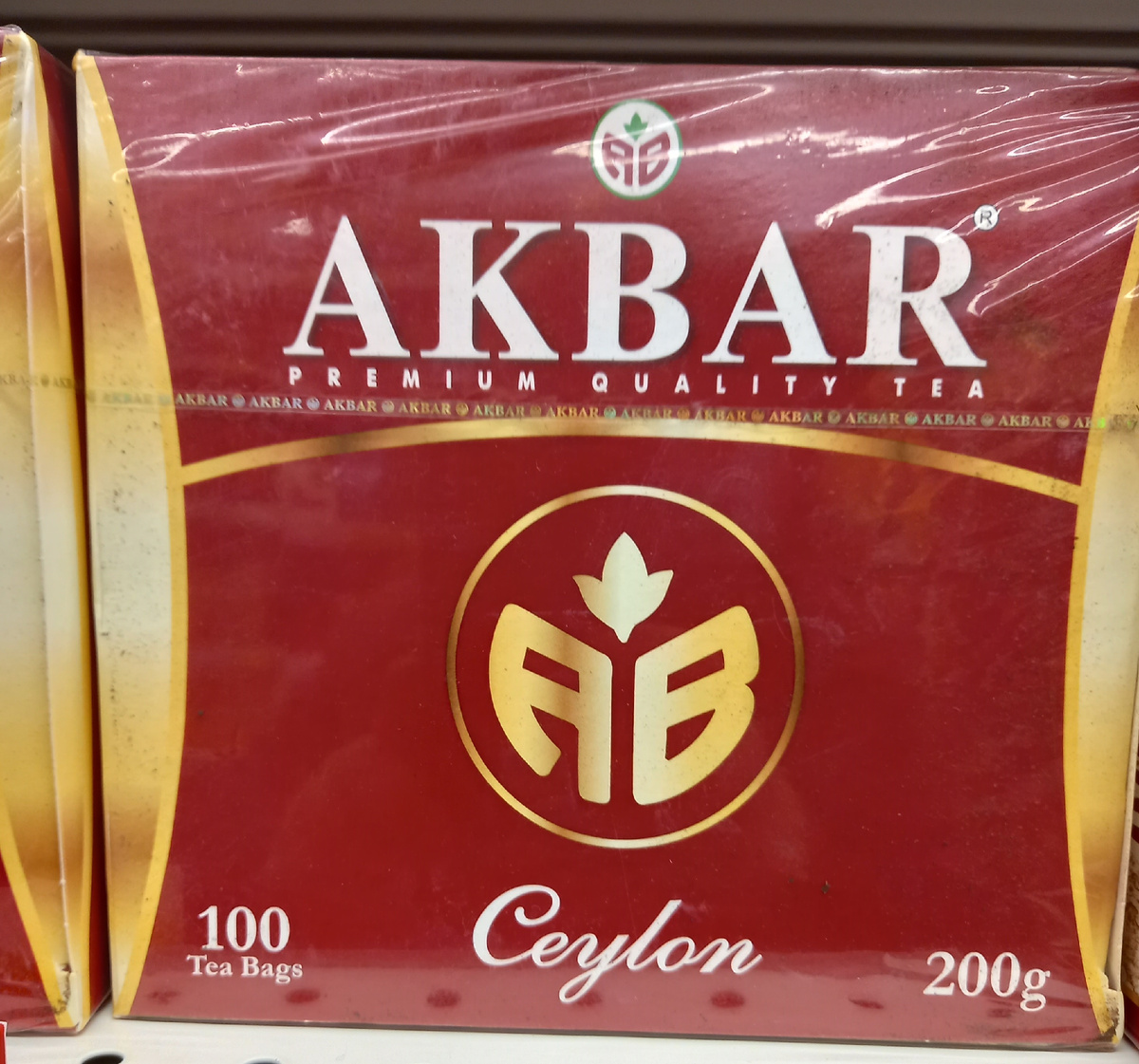 Чай «AKBAR» (фото автора)  