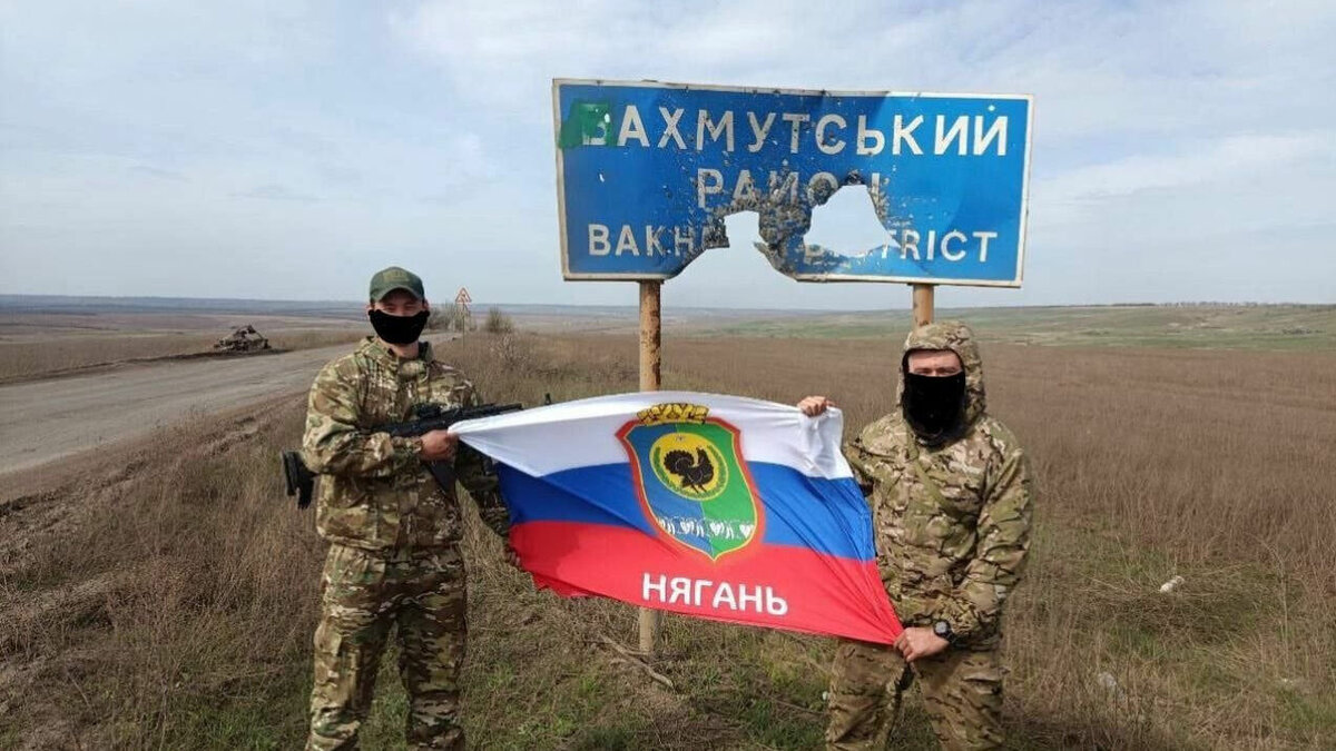     Бойцы несут службу в Бахмутском районе.