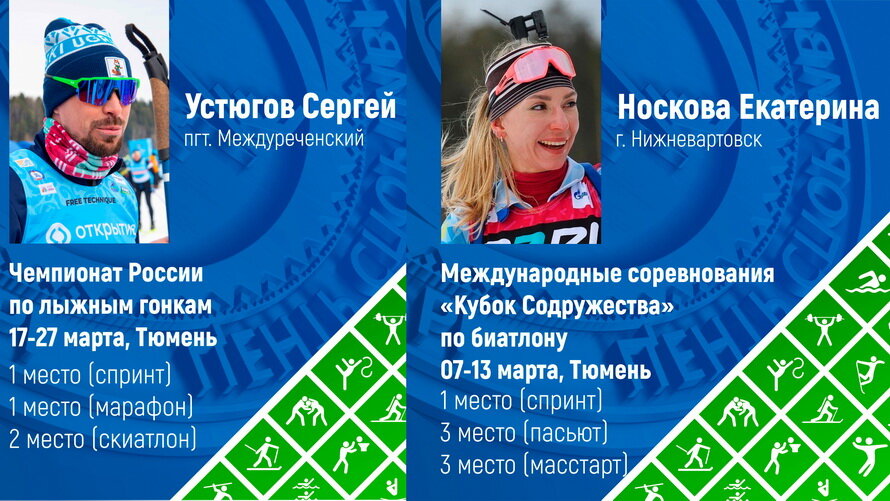    Югорчане выбирают лучшего спортсмена месяца