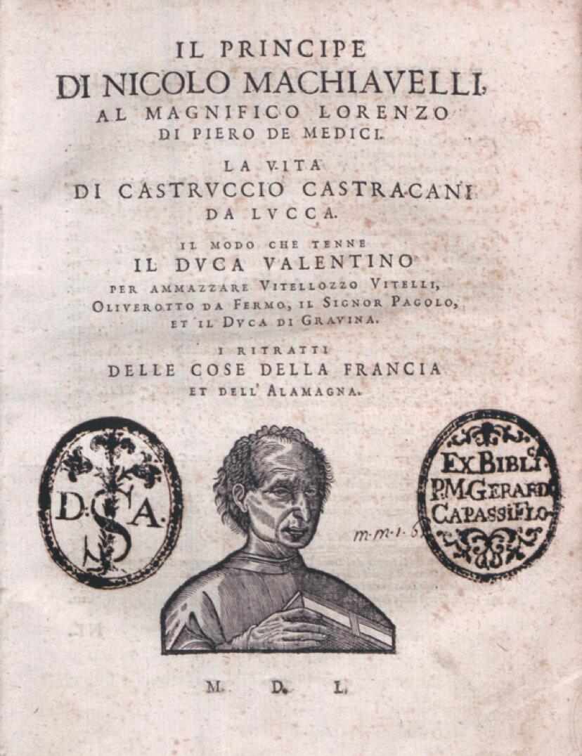 Оригинал трактата «Государь»