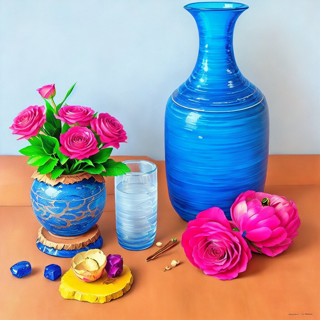 Эскиз декоративной вазы