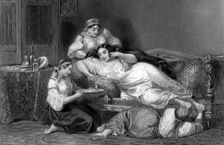 Фредерик Лакруа. "Времяпровождение", 1840-е годы.