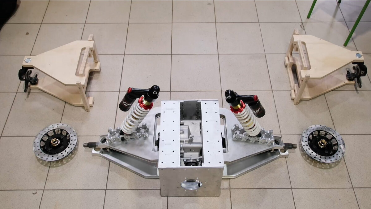 Подвеска электрического квадроцикла