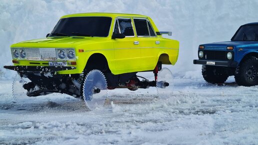 ПРОЗРАЧНЫЕ КОЛЕСА на ВАЗ 2106 ценою ниже плинтуса. Бездорожье ... RC OFFroad 4x4