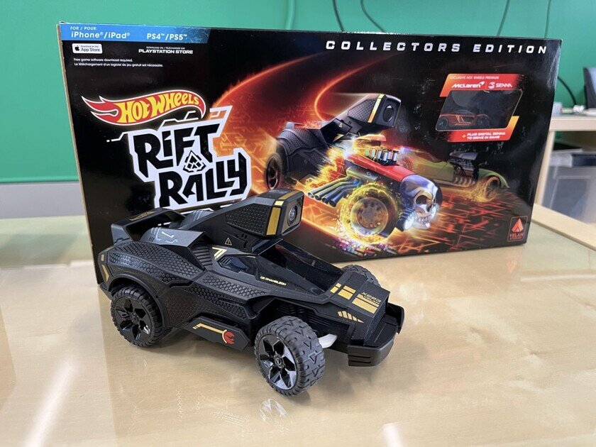    Так выглядит коробка от Hot Wheels: Rift Rally. Фото: The Verge