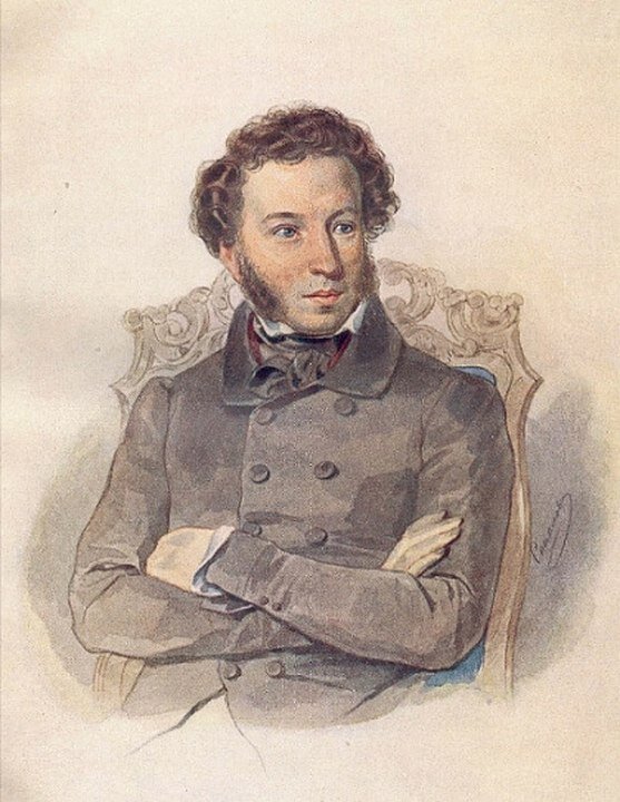 Петр Соколов. «Портрет А. С. Пушкина», 1836 год, Всероссийский музей А. С. Пушкина, Санкт-Петербург © Public Domain