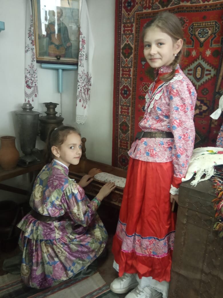 На  экскурсии в музее истории казачества в Ставрополе