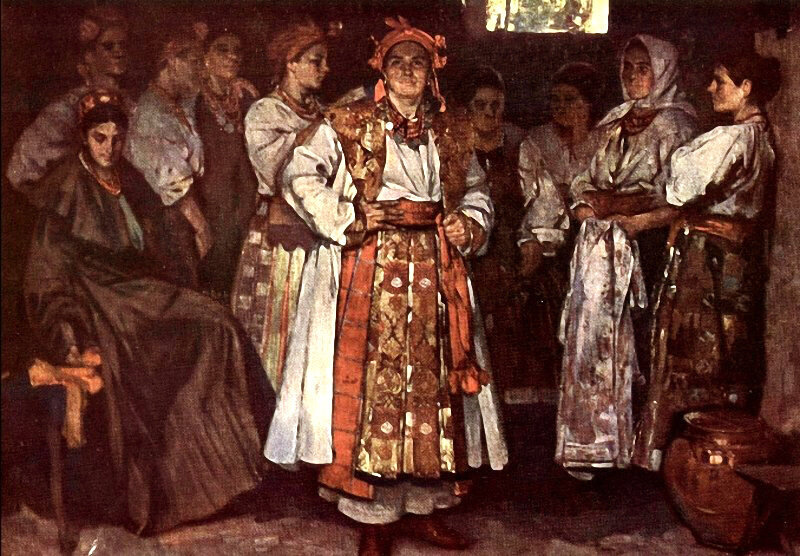 Федор Кричевский - Невеста. 1910 год