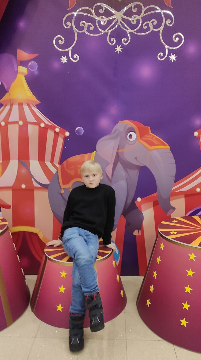 Фотозона в цирке 
