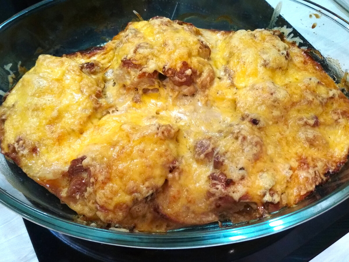 Фото автора. Вкусный ужин в духовке.