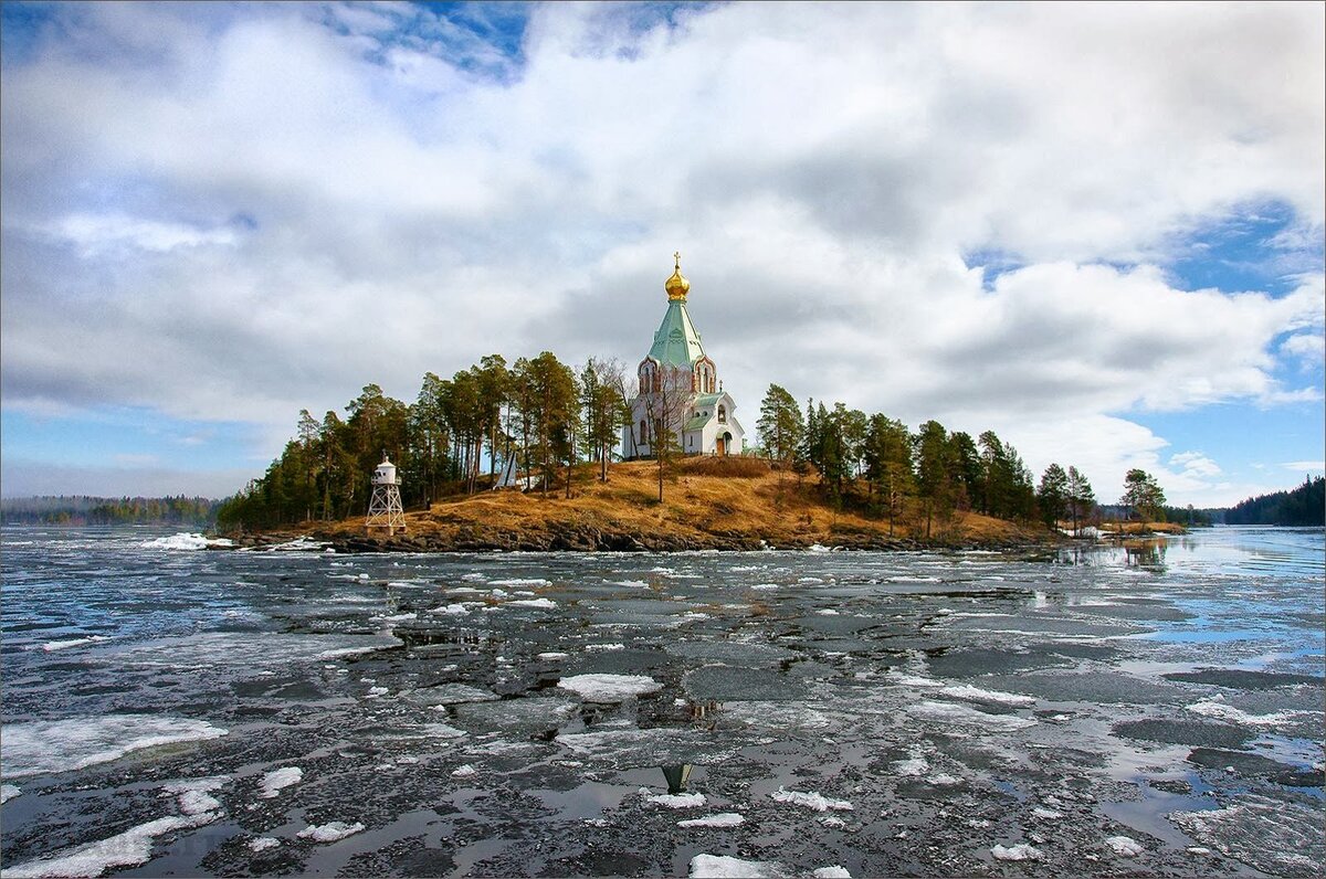 Карелия остров Валаам монастырь