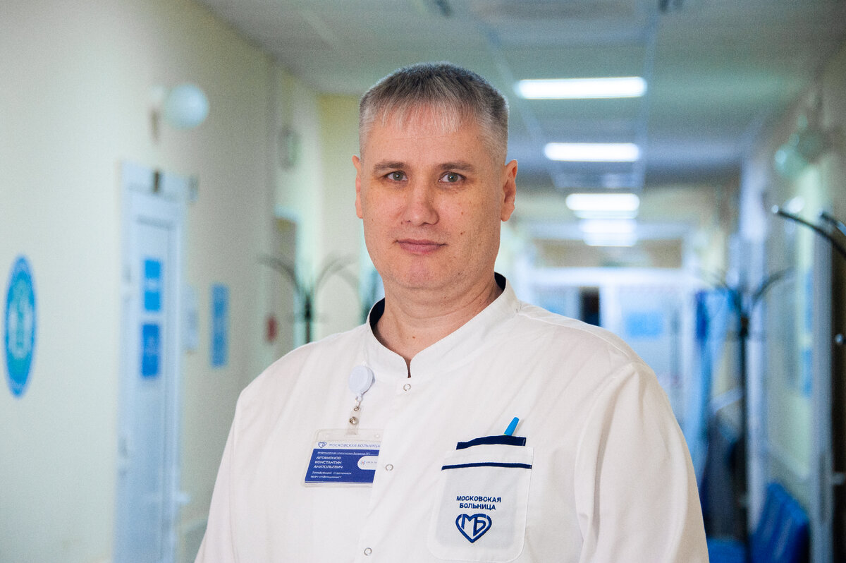 Константин Артамонов – и.о. заведующего Консультативного-профилактического отделения ИКБ №1