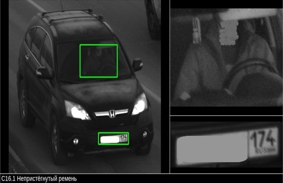     Камеры «на ремень» работают в регионе с 13 февраля. Фото: ГИБДД по Челябинской области