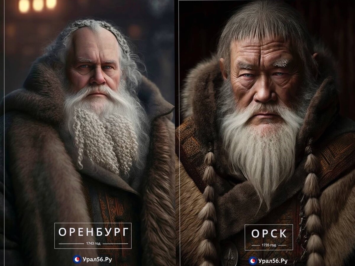    Город-богатырь, город-шахтер, город-хозяин соленых озер: Как нейросеть видит города Оренбургской области?