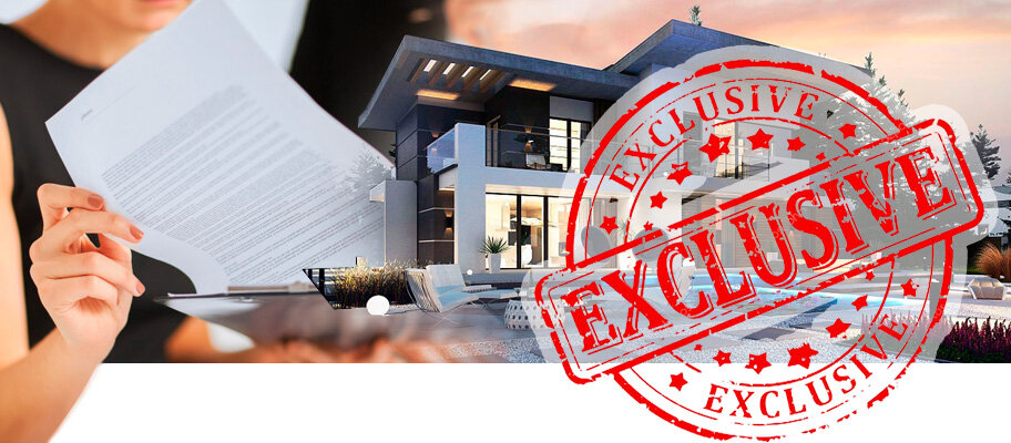 Эксклюзивный договор при покупке недвижимости в Турции