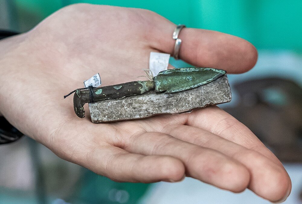    Одна из находок археологов. Фото:  АиФ/ Людмила Ковалева