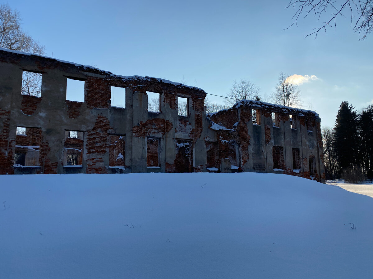 Руины усадьбы Демьяново в нашем городе Клин | РЮКЗАК и ДРОН | Дзен