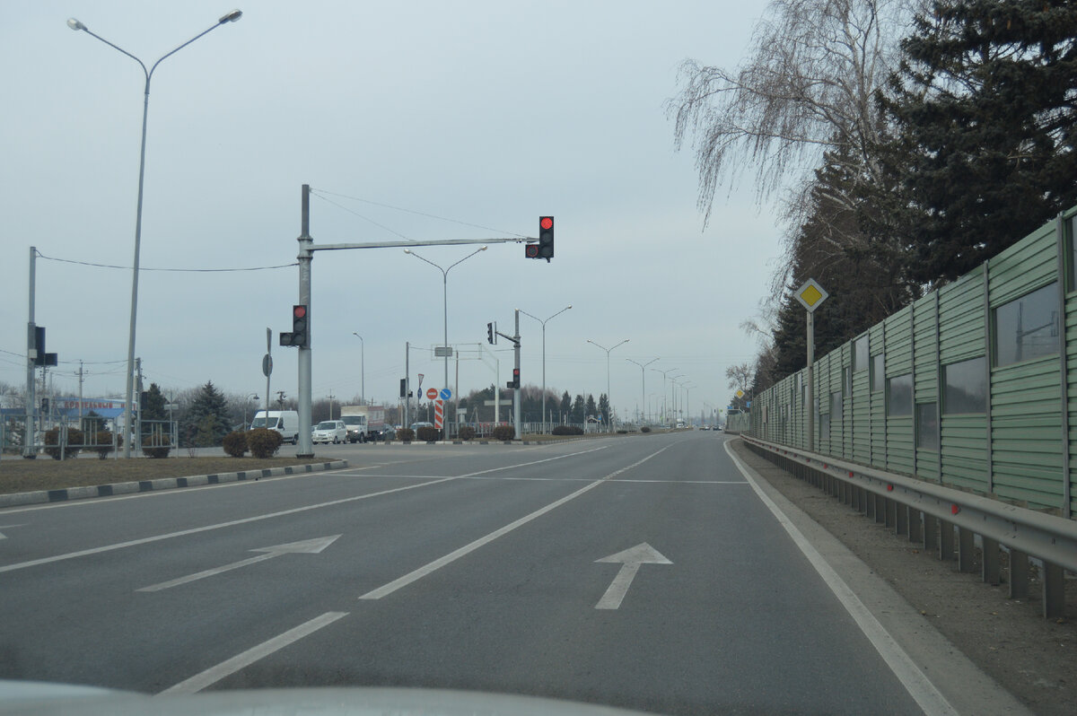 Фото автора. Одна из станиц Краснодарского края. Февраль 2023.