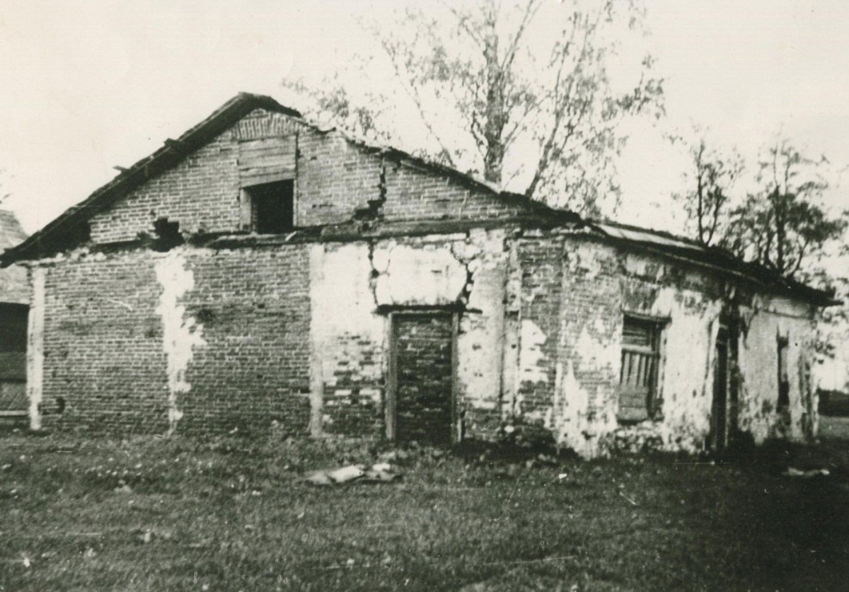 Северный корпус Вырской почтовой станции в 60-е годы 20 века. 