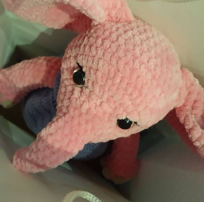 Вязаная Слоняшка. 