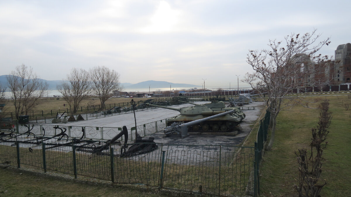 Музей военной техники времен Великой Отечественной войны. Новороссийск. Фото автора.