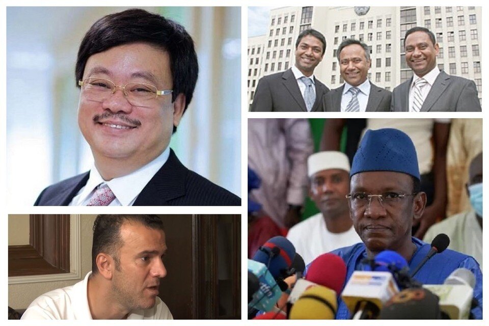     Они учились в белорусских вузах: Шогель Кокалла Маига из Мали, Таджеддин Сейф из ОАЭ, Нгуен Данг Куанг из Вьетнама и братья Сурендра, Упендра и Бирендра Махато из Непала. Фото: БГУ, "Беларусь 4", "Беларусь сегодня, AFP / Michele Cattani