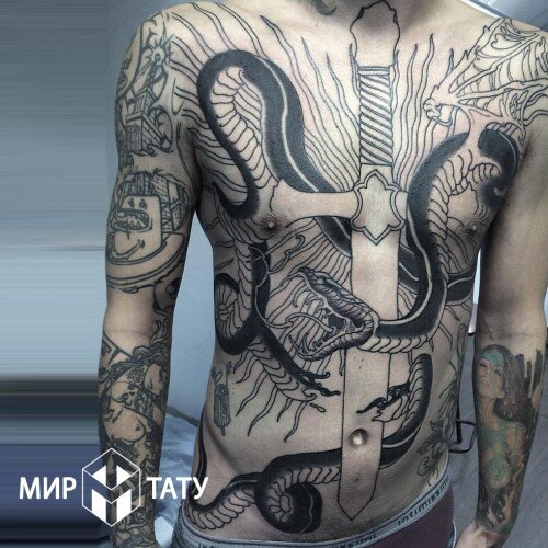 Татуировки для мужчин.