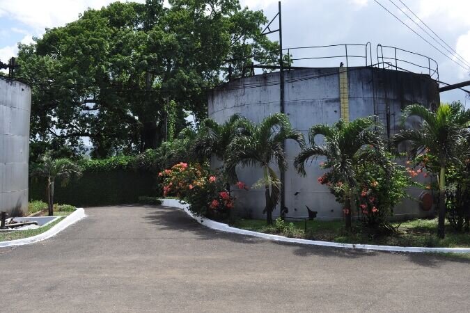 Контейнер с мелассой на Hampden Estate (фото из открытых источников) 