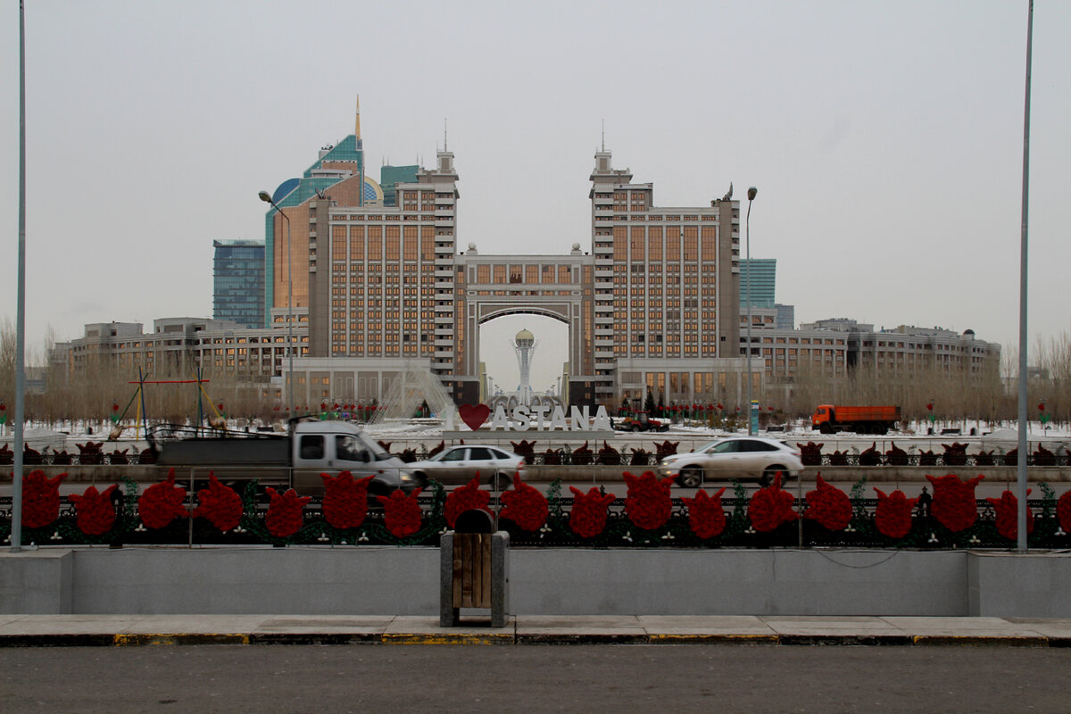 Астана в марте. Фото автора