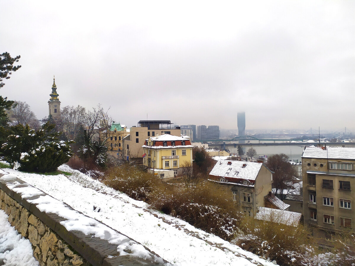 Белград, Калемегдан, смотровая площадка 