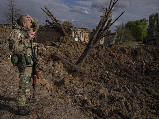     В Бахмуте. Фото: AP.