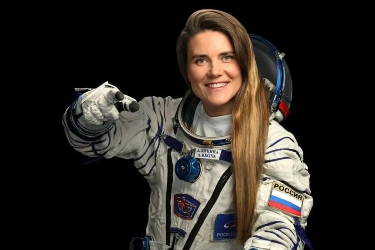 Анна Юрьевна Кикина в космосе