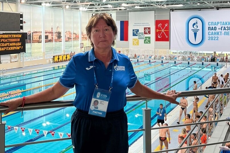 Ирина Сидоренко - обладатель заслуженного звания мастера спорта СССР по плаванию