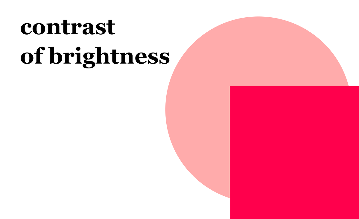 Контраст яркости