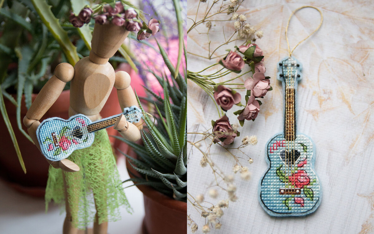 Деревянный человечек из Икеа примерил гавайский наряд, чтобы позировать для съемки новинки :)