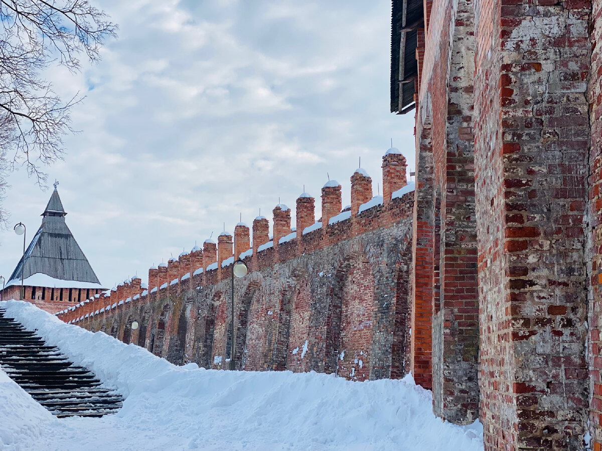 Крепостная стена Смоленска