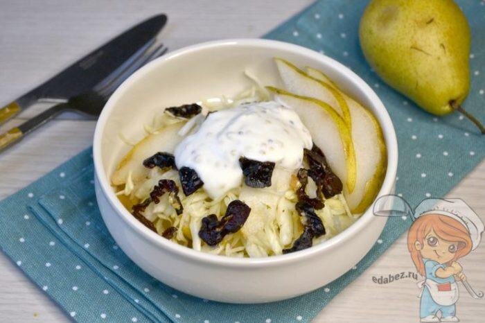    Салат с грушей – пп рецепт Шеф-повар