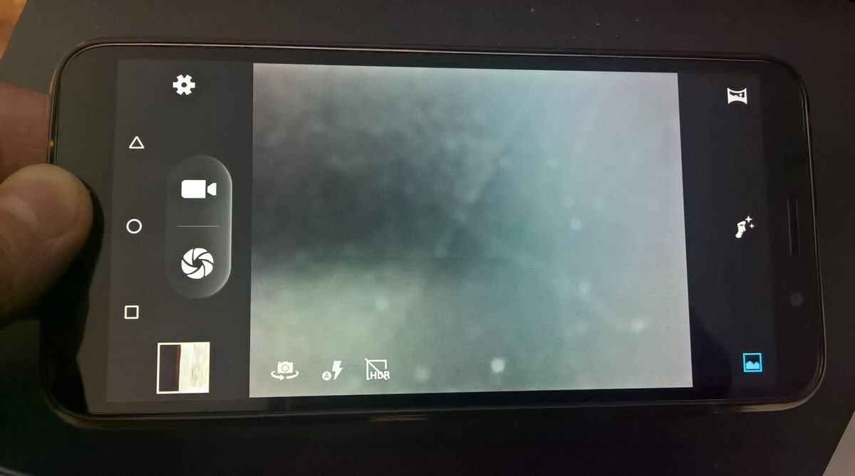      Подготовка камеры на смартфоне.