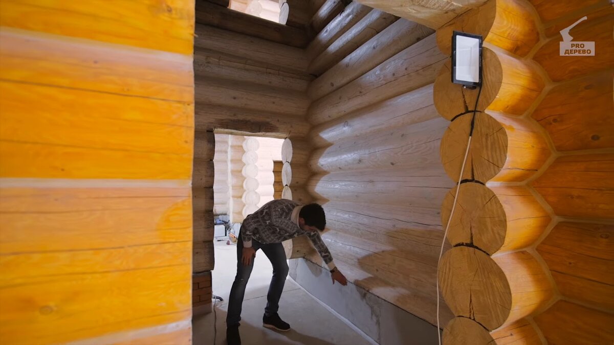 По проекту в доме предполагалось вентилируемое подполье